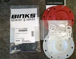 Binks 41-818836 Gemini Ii Diaphragm Pump 1/2IN & Repair Kits. Fixed Price $487.50.