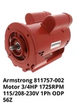 811757-002 Armstrong 3/4 Hp Pump Motor Phase. Fixed Price $850.00.