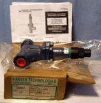 ** Hansen Globe Valve T-style Shut Off Cat # GSB051C New In Box. Fixed Price $155.55.