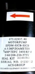Emerson S55JXDRL-2565 1/6HP 1725 Rpm Motor, Self Priming Pump, Centrifugal. Fixed Price $421.51.