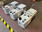 Lot Of Edwards Rotary Vane Vacuum Pumps 2X RV3 A65201906 & 1X RV5 NGF338000. Fixed Price $1349.94.